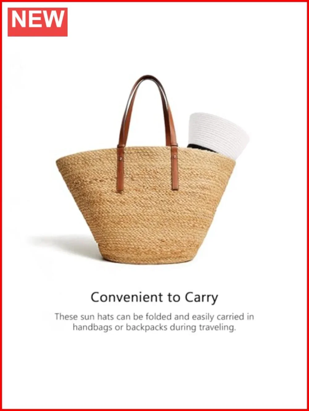 Women Straw Sun Hat Short Brim Panama Fedora UPF 50+ Beach Travel